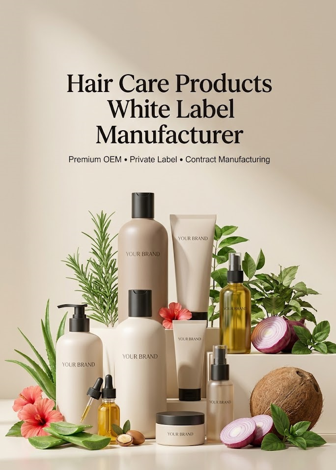 Hair Care Products White Label Manufacturer: How Smart Brands Build Scalable Hair Care Businesses