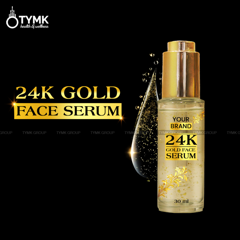 24K Gold Face Serum (Floating Gold Flakes)