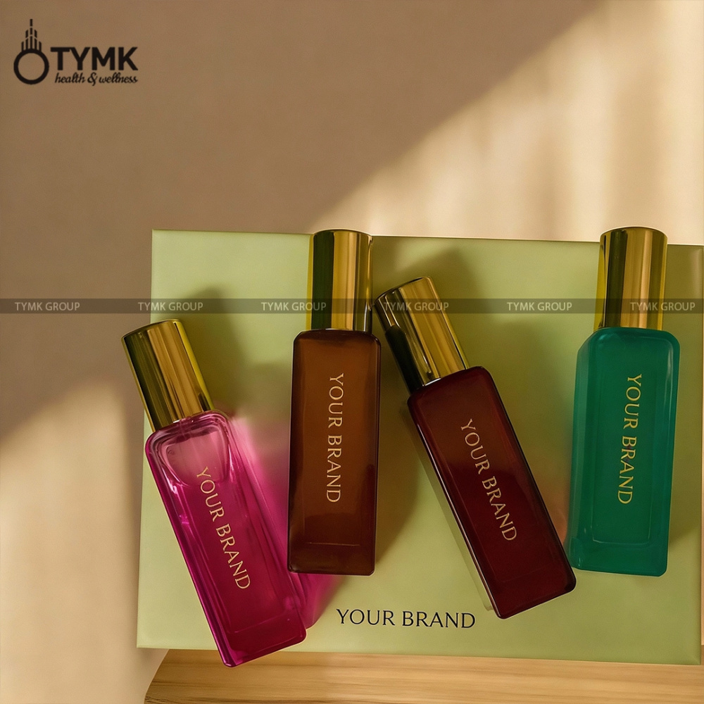 4in1 Perfume Combo Kit - Each 50ml (BYREDO ROSE - RMFF081, FLORAL OUD - RMFF143, XERJOFF ERPA PURA-RMFF374, XERJOFF ACCENTO-RMFF373)