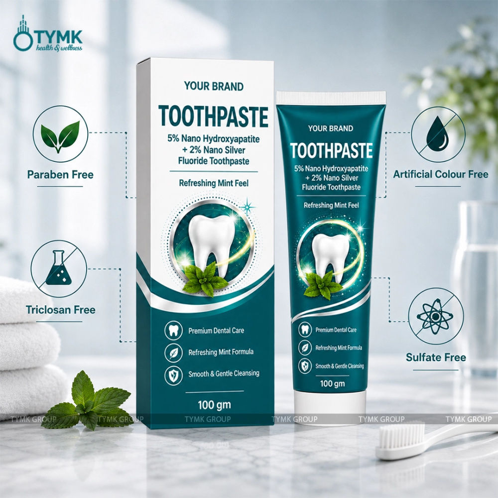 Toothpaste 2% NSF + 5% Nano Hydroxyapatite (Sulfate Free)