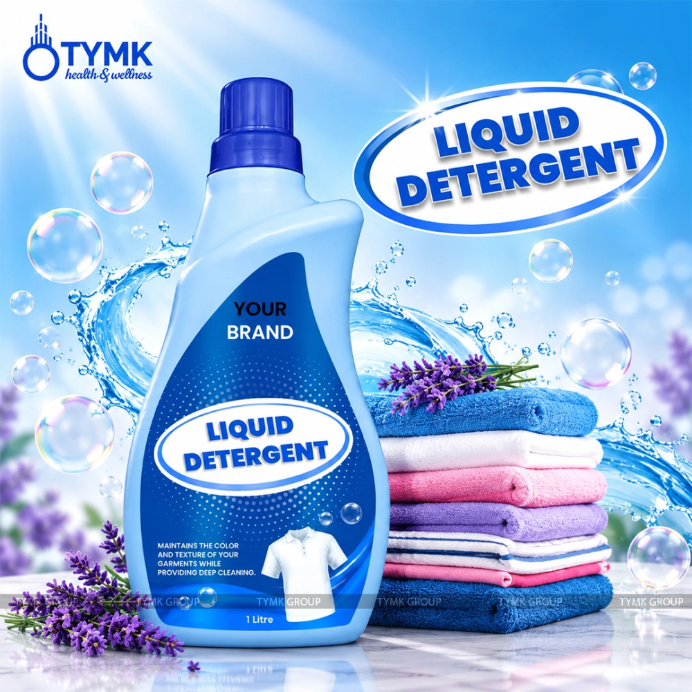 Liquid Detergent (With Fabric Softener) / Long lasting Lavender fragrance