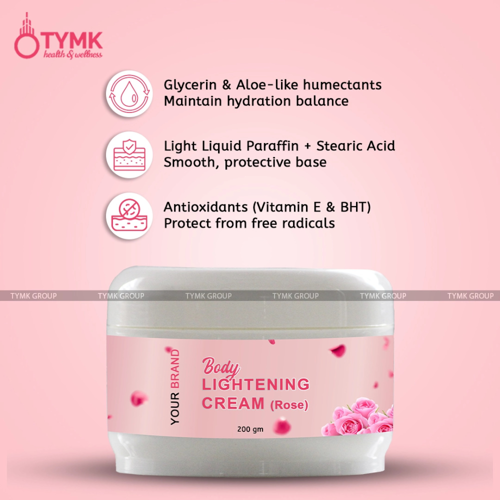 Body Lightening Cream (rose)