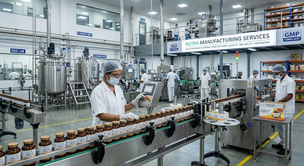 Complete Guide to Choosing the Best Food Supplements Products Contract Manufacturer
