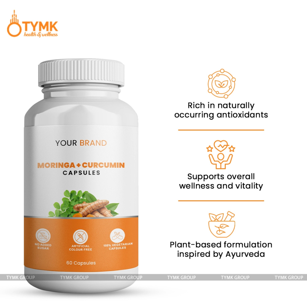 Moringa + Curcumin Capsules