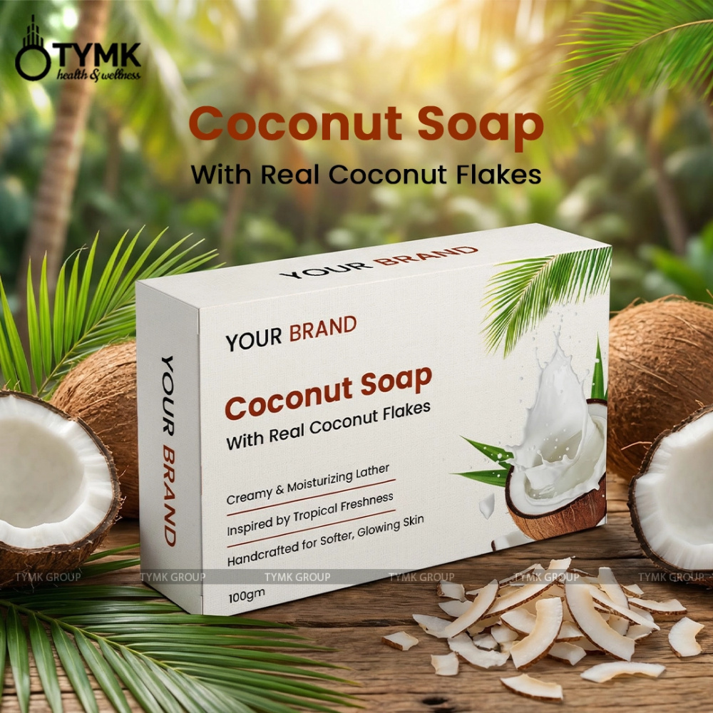 Coconut Soap (With Real Coconut Flakes)