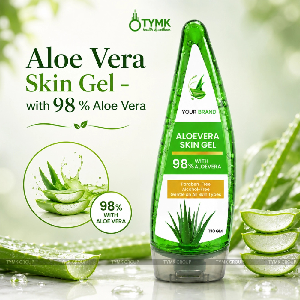 Aloe Vera Skin Gel (with 98 % Aloe Vera)