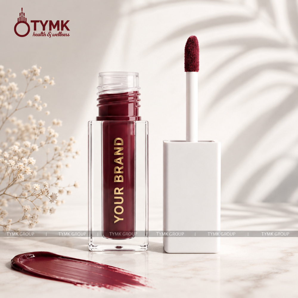 PRIME OPULENT - Liquid Lipstick (Deep Wine Shade) (Long Lasting)