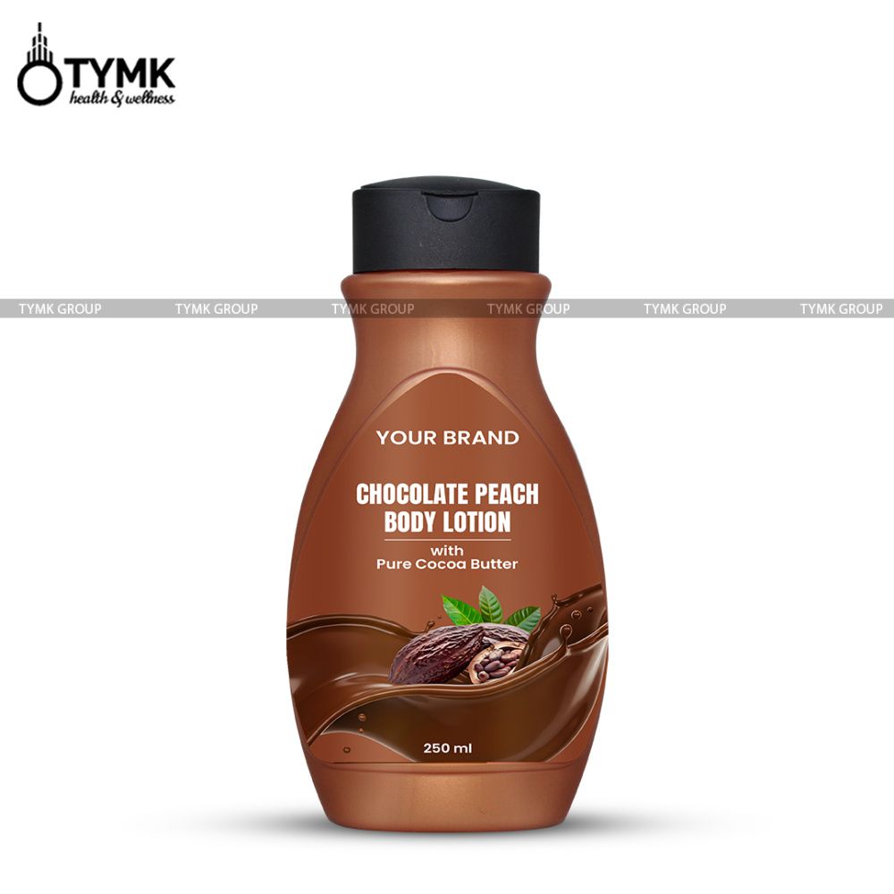Chocolate-peach Body Lotion (with Pure Cocoa Butter) (paraben/silicon Free) (skin Hydrator)