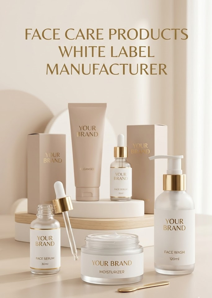 Face Care Products White Label Manufacturer: How Modern Beauty Brands Build Scalable Skincare Businesses