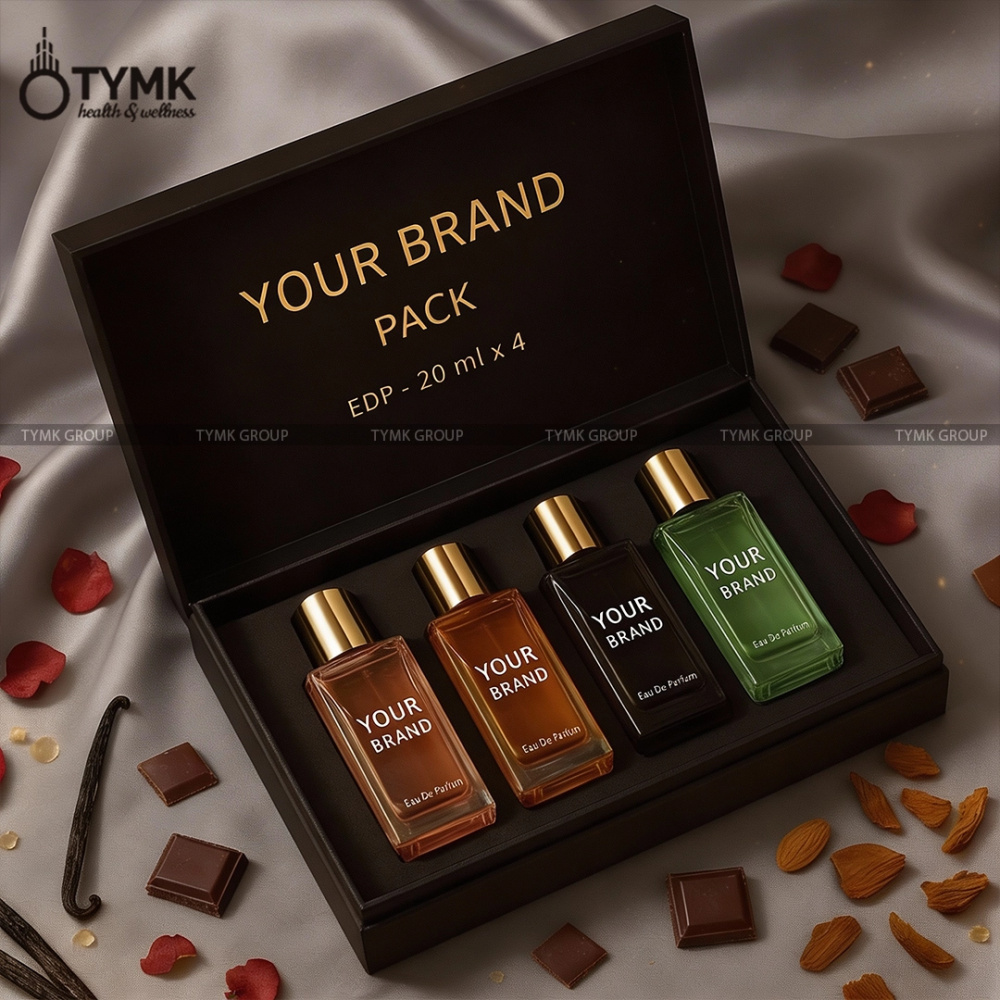 4in1 Perfume Combo Kit - Each 20ml [TABAC VANILLA (RMFF1232), LE MATOUA (RMFF1229), FAHRENHEIT SUPER (RMFF1230), VICTORIA'S SECRET BOMBSHELL (RMFF1231)]