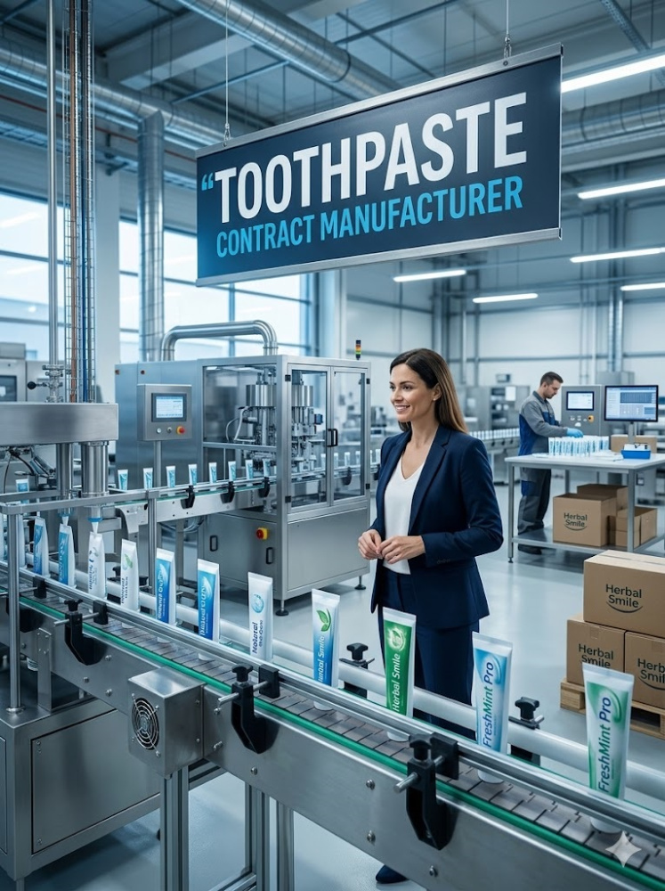Toothpaste Contract Manufacturer Explained for Growing Brands