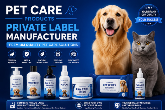 PET Care Products Private Label Manufacturer
