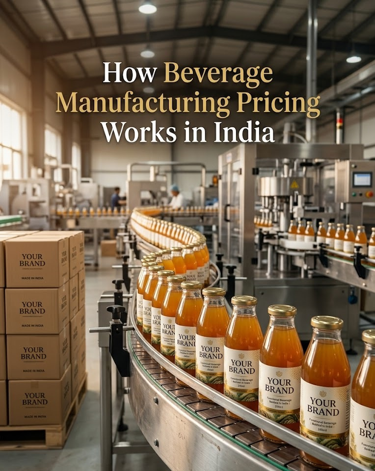 How Beverage Manufacturing Pricing Works in India