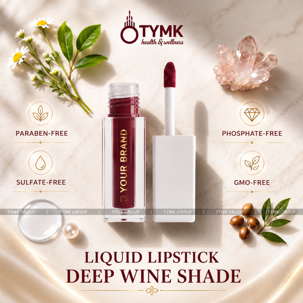 PRIME OPULENT - Liquid Lipstick (Deep Wine Shade) (Long Lasting)