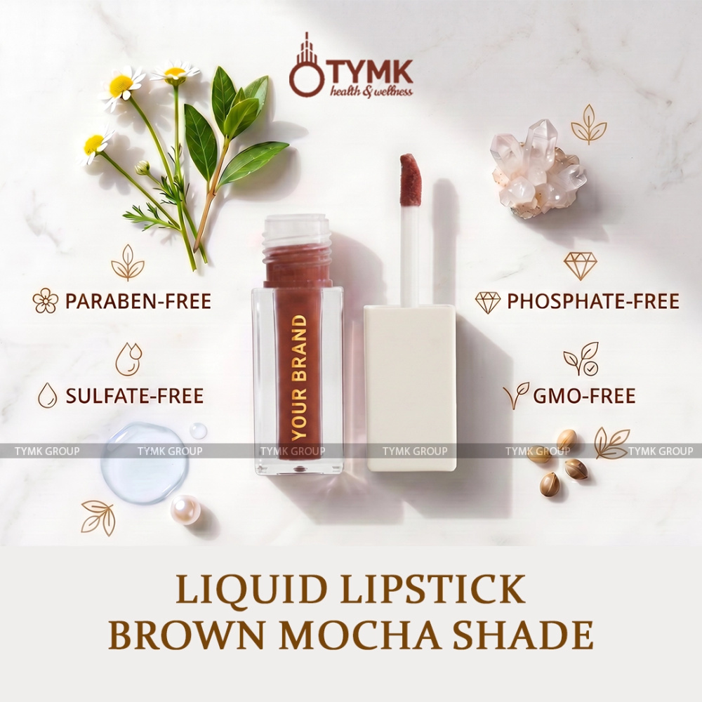 PRIME OPULENT - Liquid Lipstick (Brown Mocha Shade) (Long Lasting)
