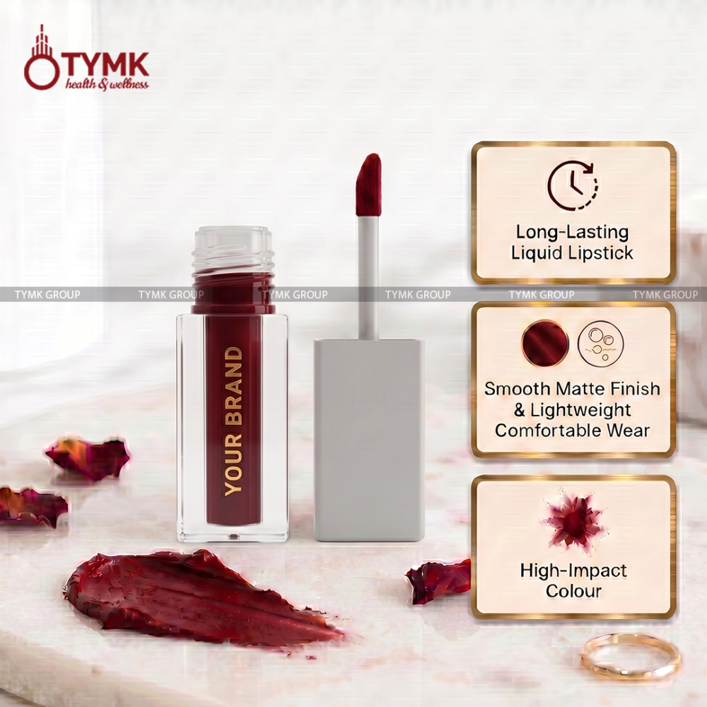 PRIME OPULENT - Liquid Lipstick (Magenta Pink Shade) (Long Lasting)