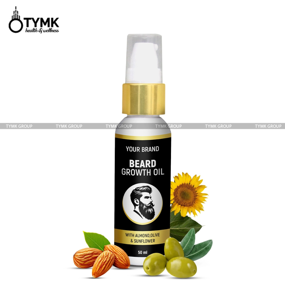 Beard Growth Oil  (with Almond,olive & Sunflower)