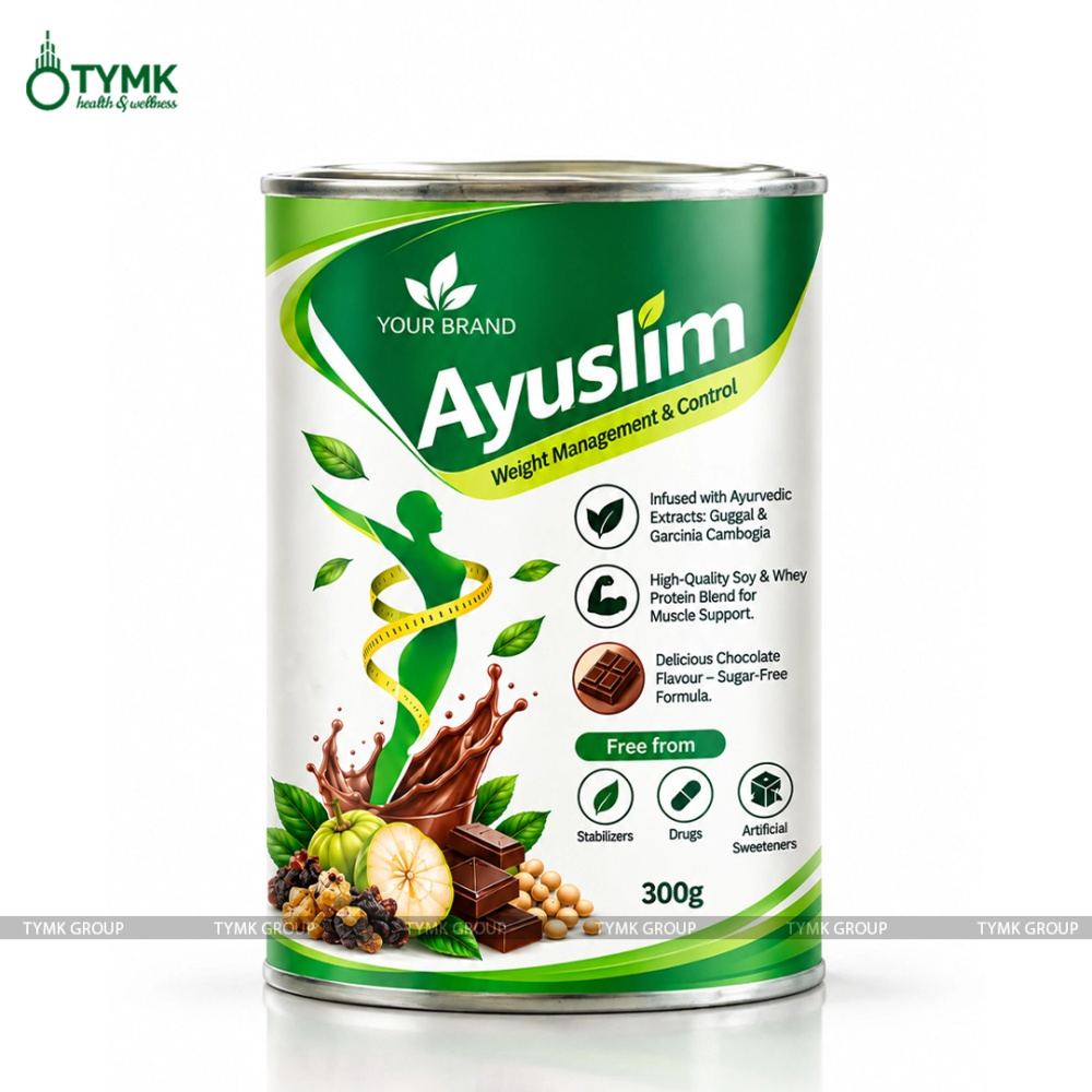 Ayuslim Weight Management & Control  (chocolate Flavour) (with 20+ Vitamins & Minerals)