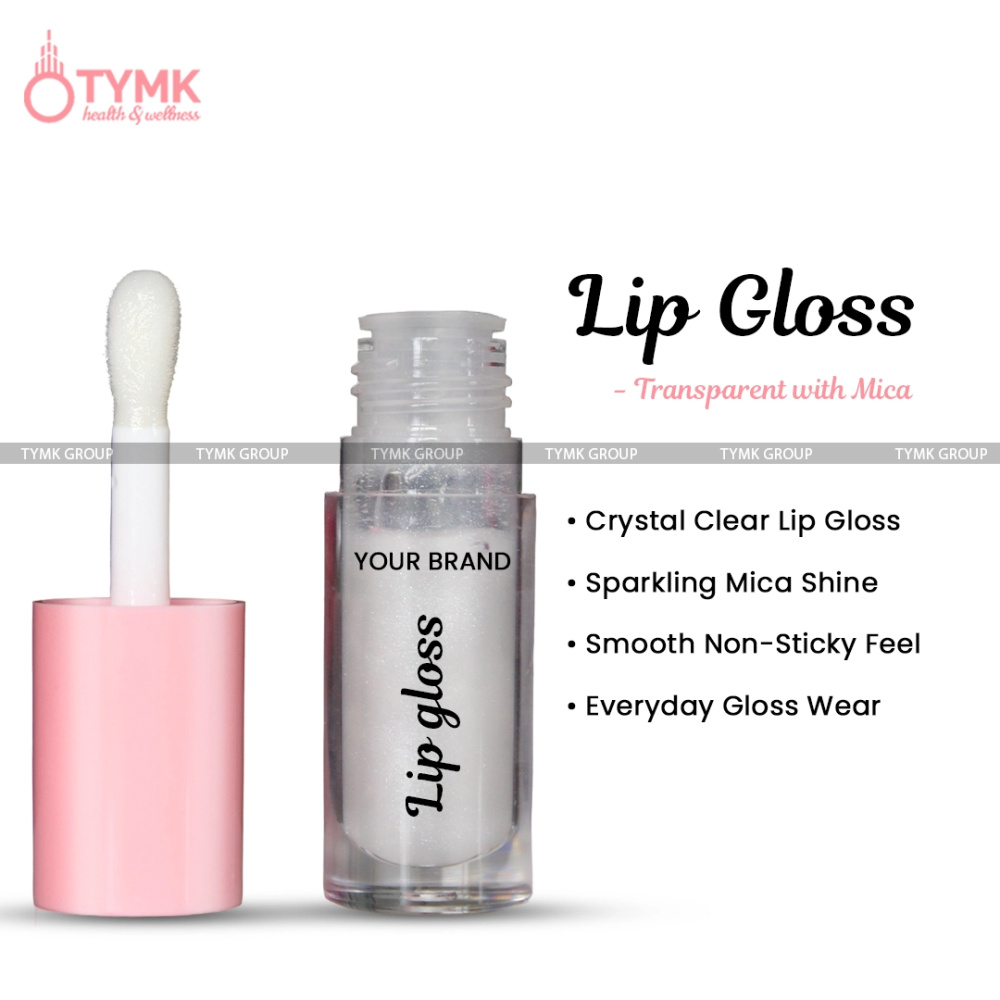 Lip Gloss - Transparent with Mica (Sweetheart)