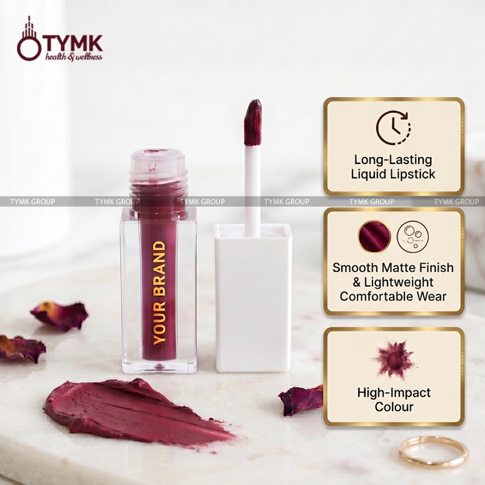 PRIME OPULENT - Liquid Lipstick (Bold Babe Shade) (Long Lasting)