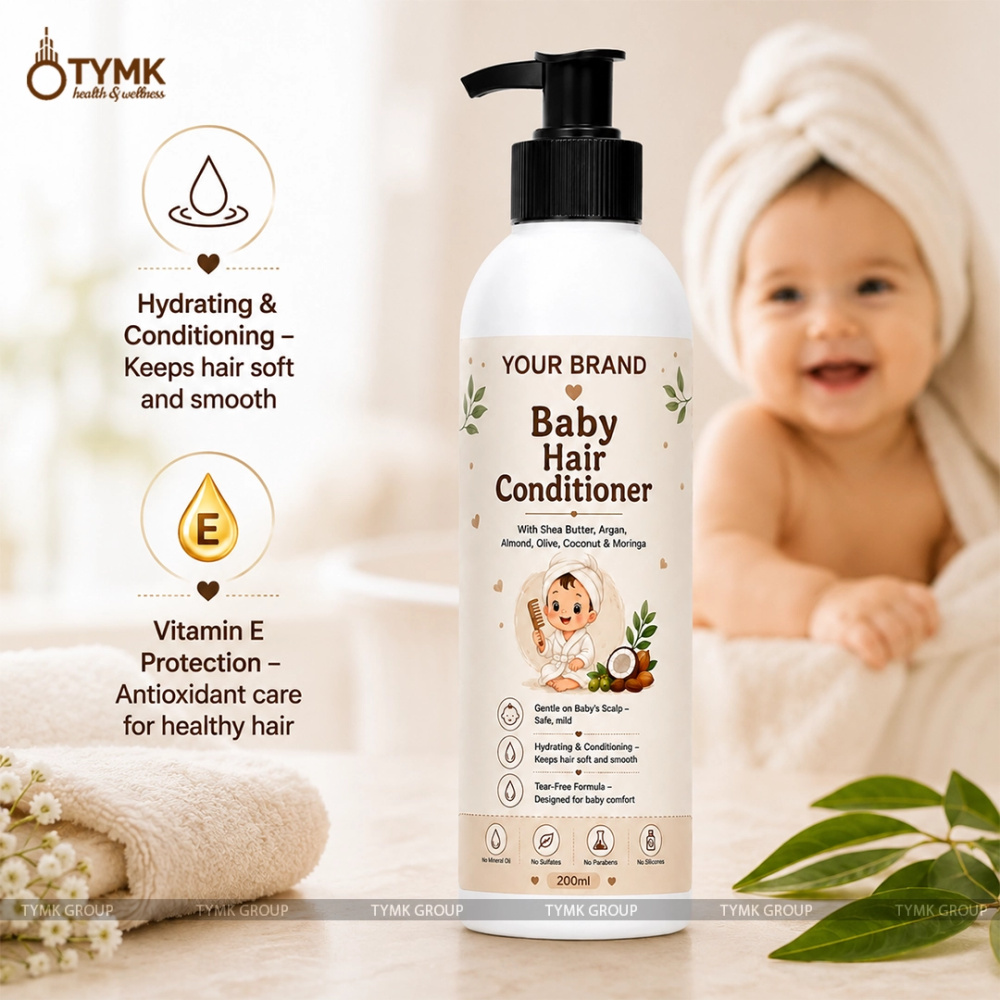 Baby Hair Conditioner (with Shea Butter, Argan & Moringa)