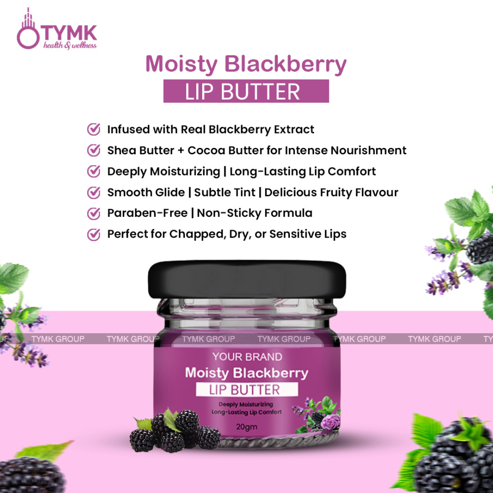 Blackberry Lip Butter: White Label Cosmetic Manufacturing Guide