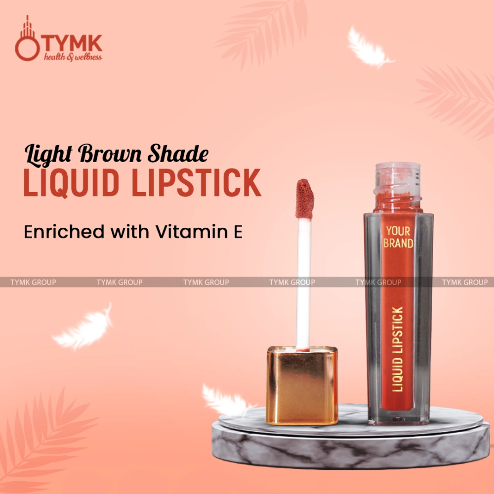 Opulent Glam Liquid Lipstick (Light Brown Shade) (Long Lasting)