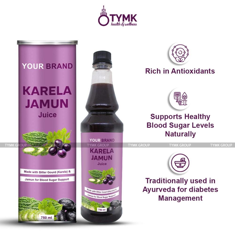 Karela Jamun Juice (Sugar & Stevia Free)