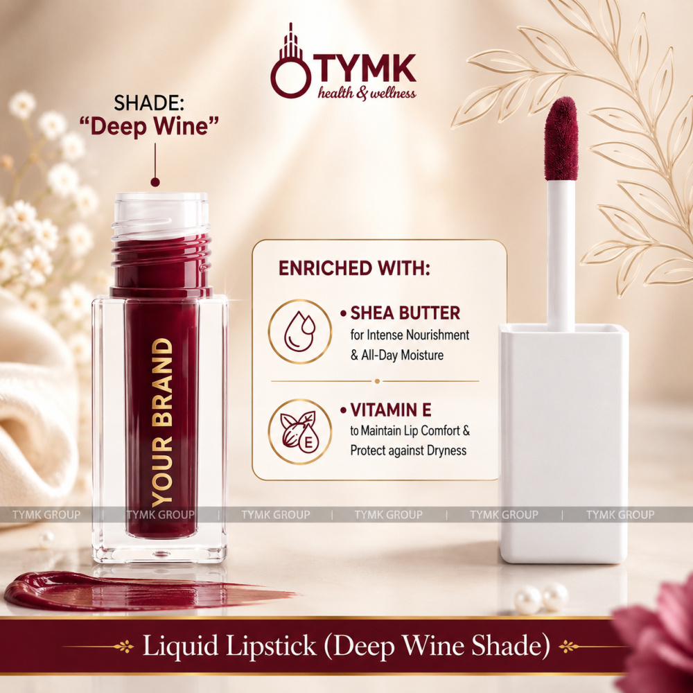 PRIME OPULENT - Liquid Lipstick (Deep Wine Shade) (Long Lasting)