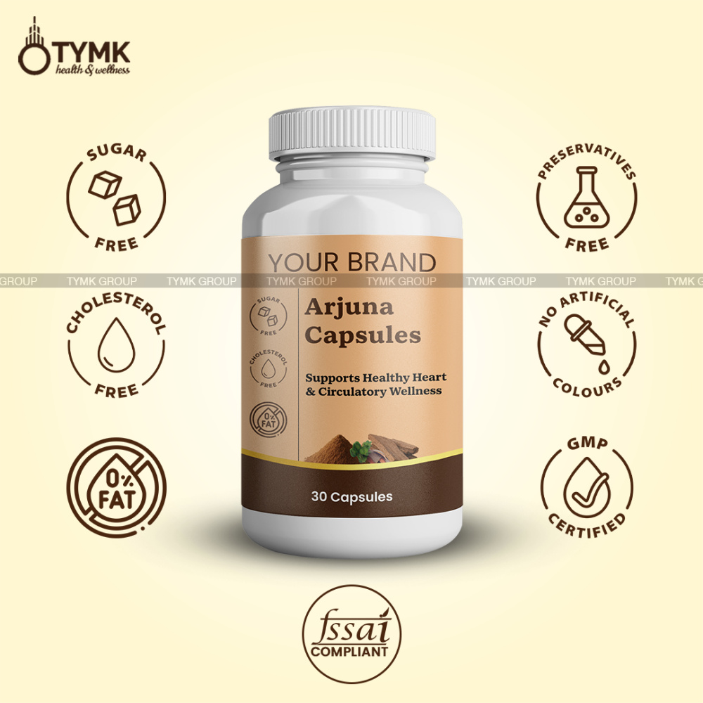 Arjuna Capsules (Gelatin)