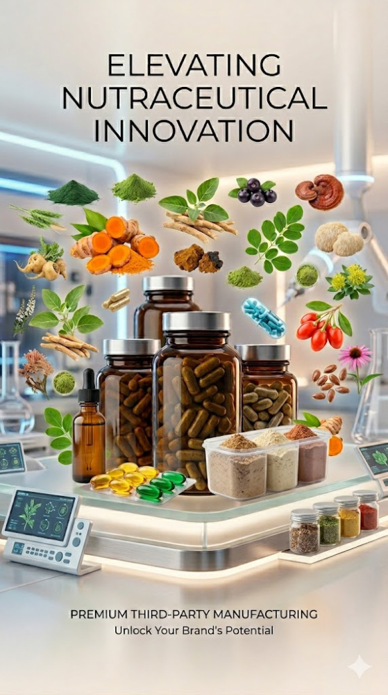 Nutraceuticals Products Third Party Manufacturer