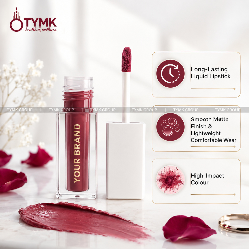 PRIME OPULENT - Liquid Lipstick (Deep Wine Shade) (Long Lasting)