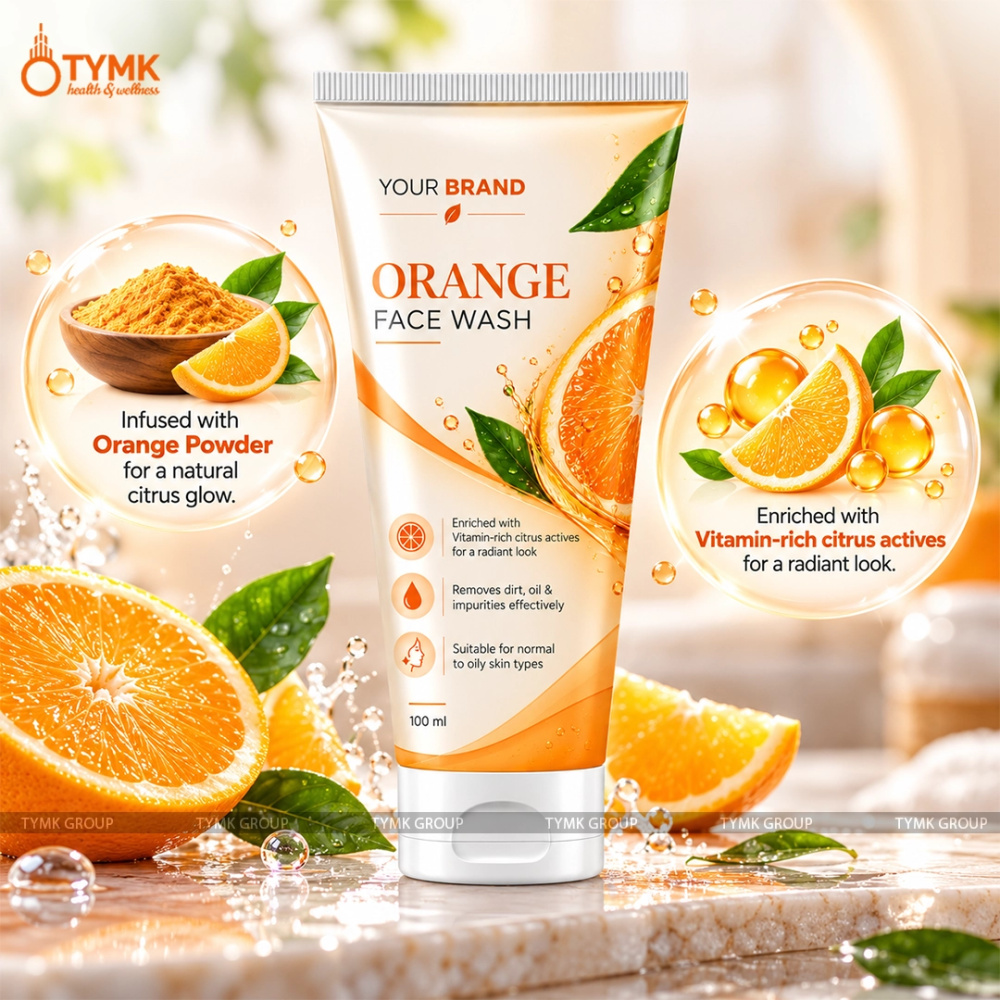 Orange 🍊 Face Wash