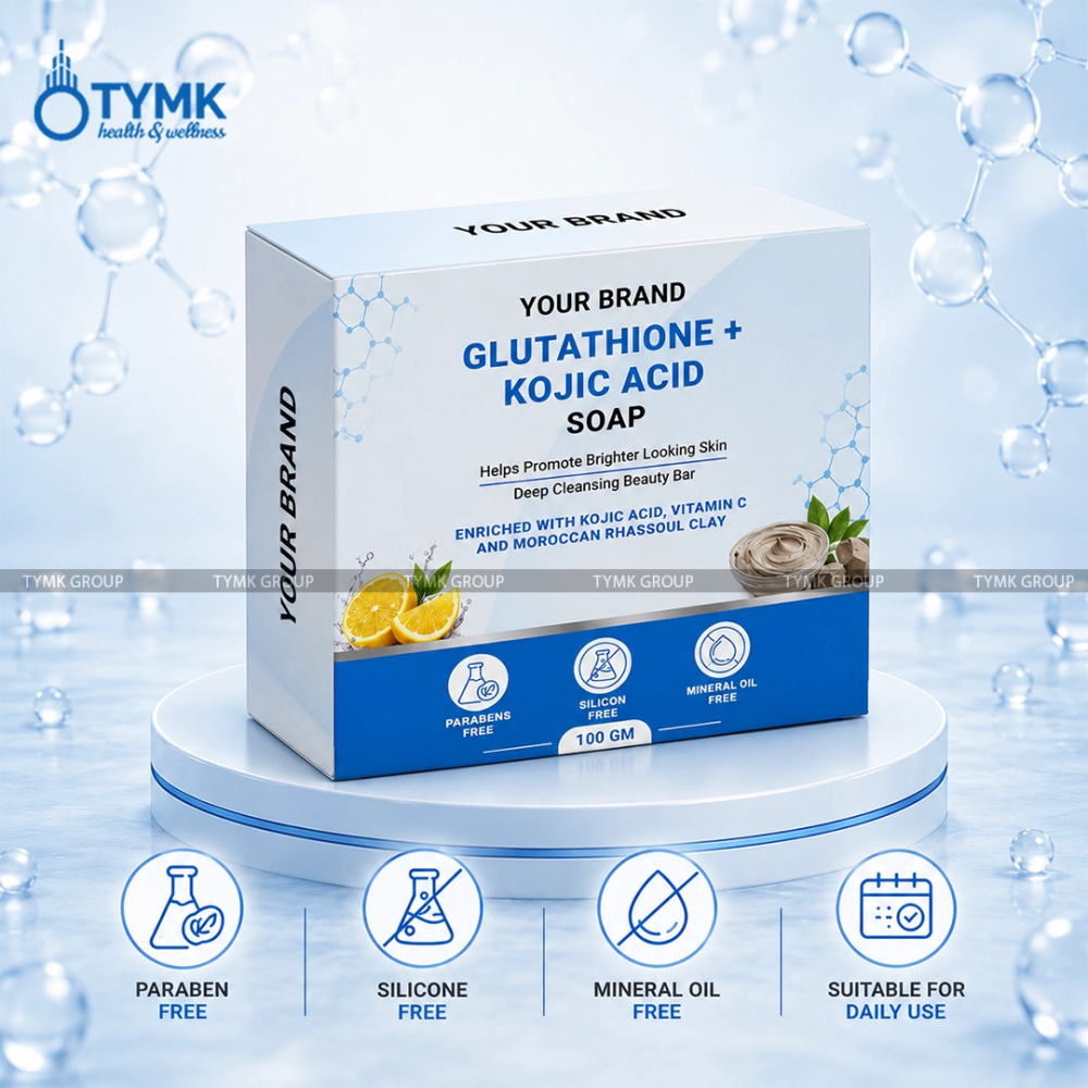 Glutathione + Kojic Acid Soap (Noodle Based) - With Lemon & Ginger Oil