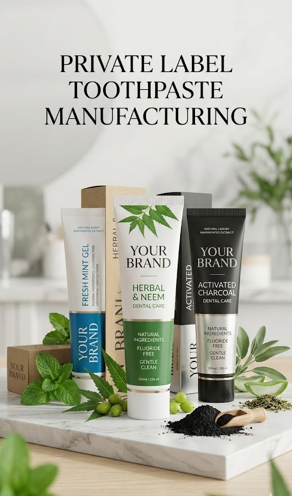 Toothpaste Private Label Manufacturer: The Smart Way to Build a Modern Oral Care Brand