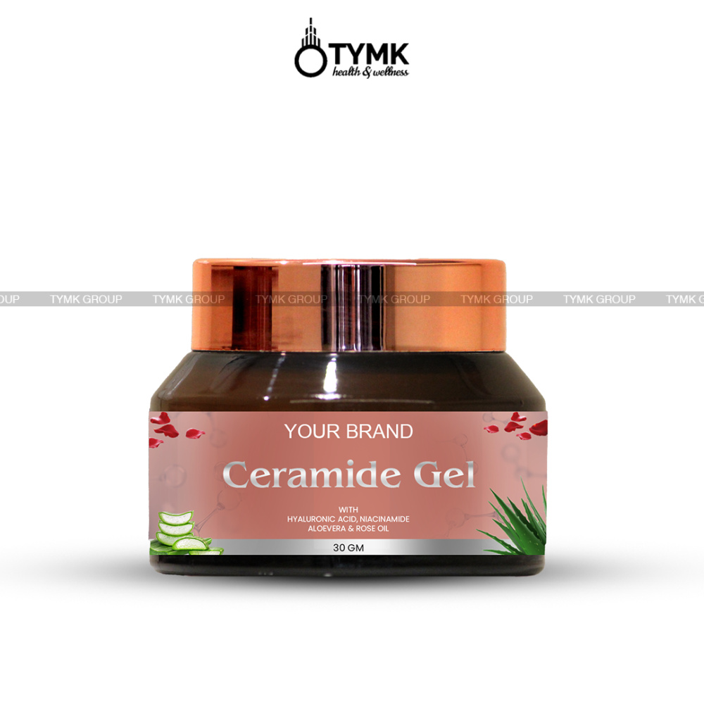 Ceramide Gel (With Hyaluronic Acid, Niacinamide, Aloevera & Rose Oil) (Fragrance Free)