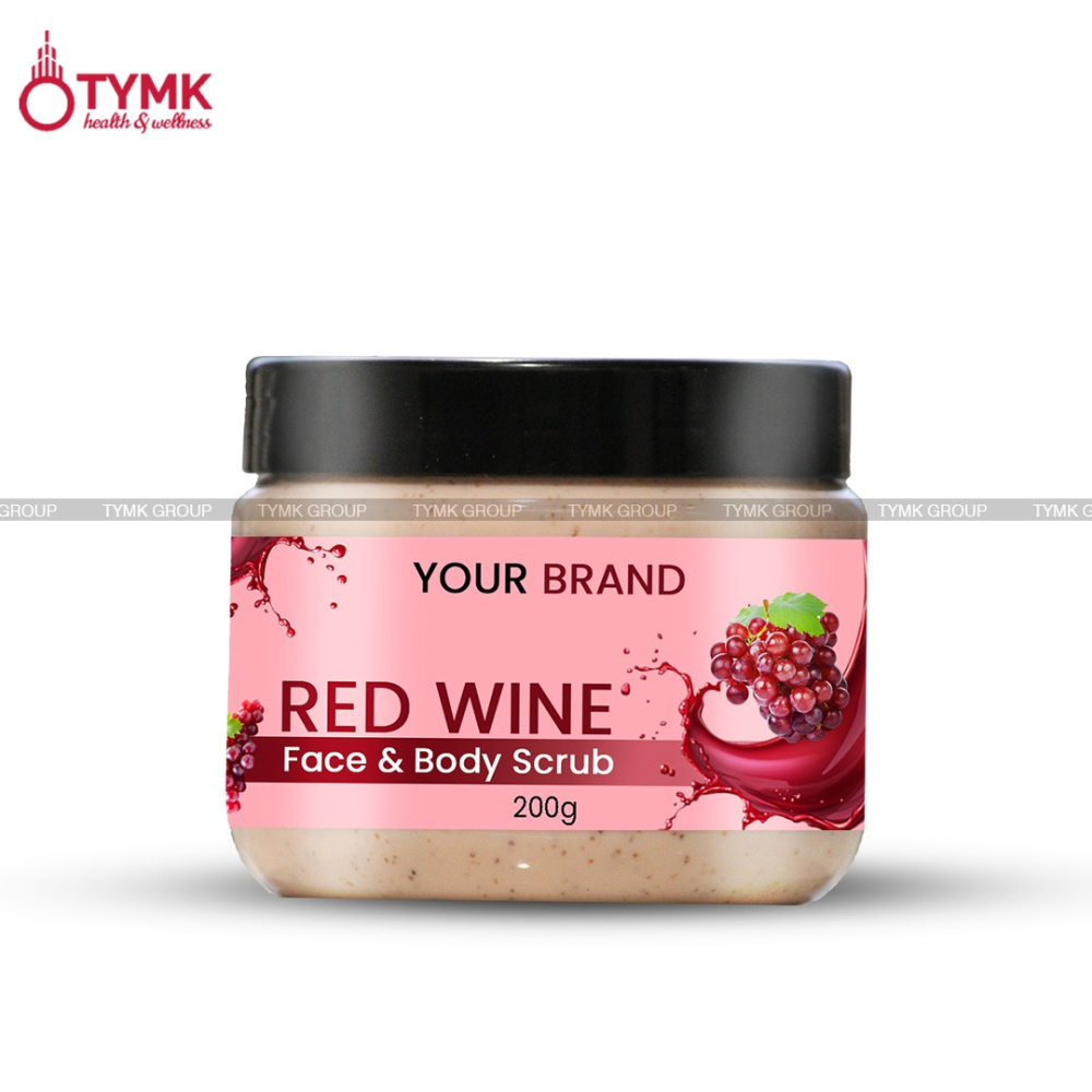 Red wine Face & Body Scrub (◼️AF - Type)