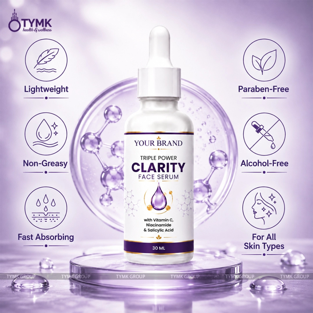 Face Serum (with Vitamin C, Niacinamide & Salicylic Acid)
