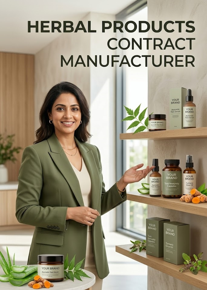 Herbal Products Contract Manufacturer: The Real Backbone Behind Successful Herbal Brands