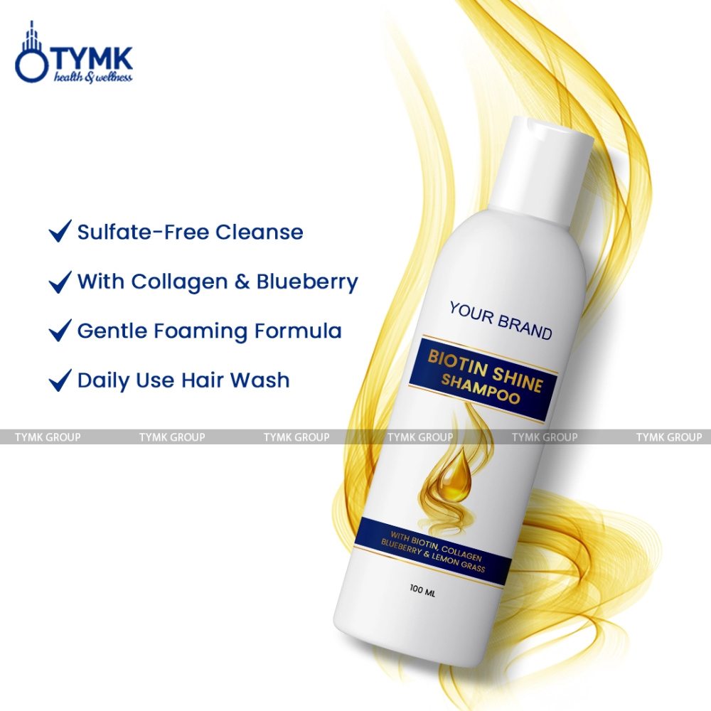 Biotin Shine Shampoo (with Biotin, Collagen, Blueberry & Lemon grass)