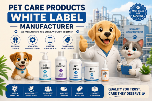 PET Care Products White Label Manufacturer