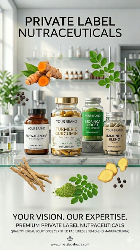 Nutraceuticals Products Private Label Manufacturer