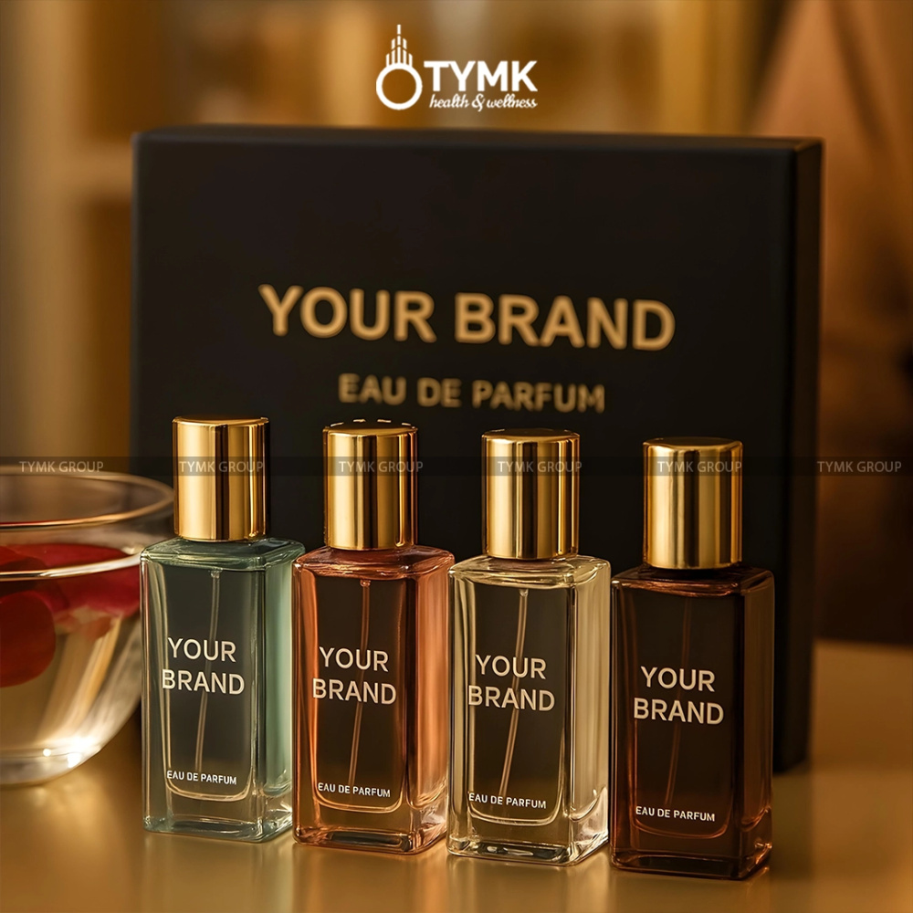 4in1 Perfume Combo Kit - Each 20ml (JCR BONES - RMFF444, Aqua Fragrance - RMFF1210, JCR PEPAS - RMFF448, JCR LOVE STORY - RMFF447)