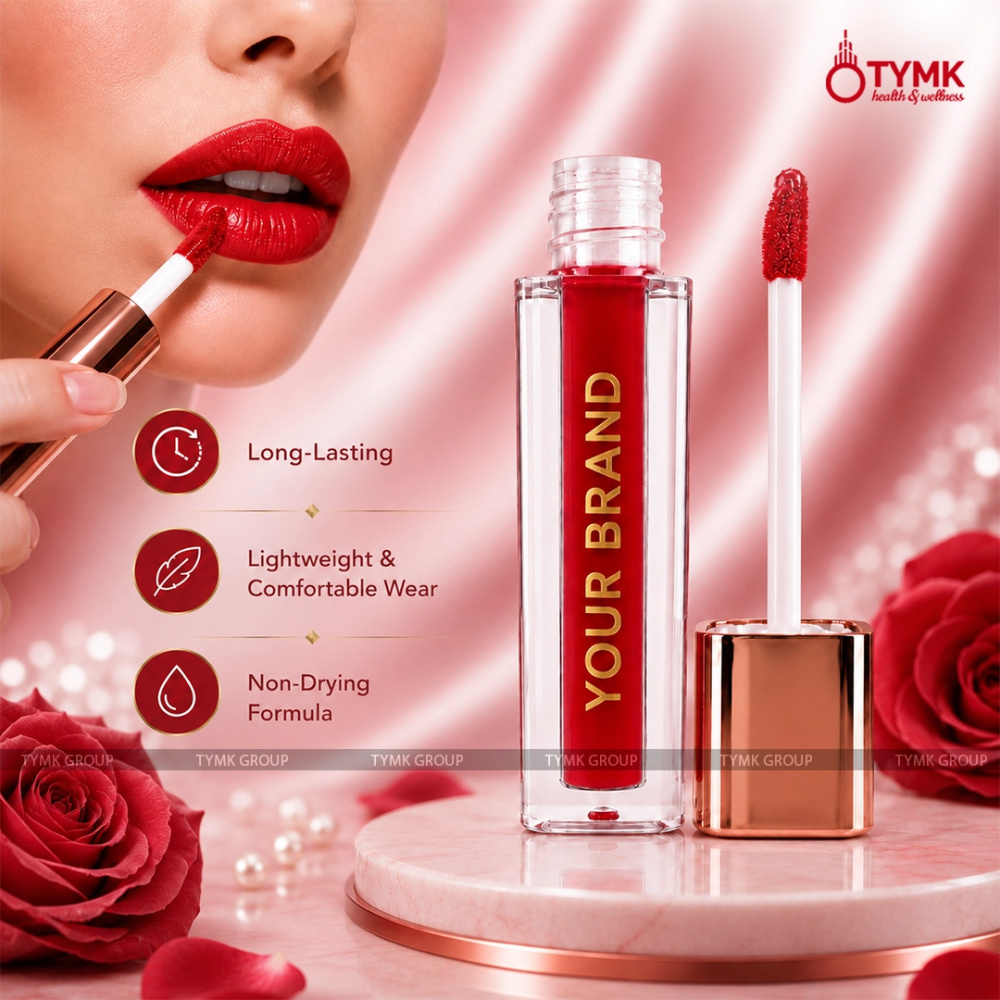 Opulent Glam Liquid Lipstick (Nude Dusk Shade) (Long Lasting)