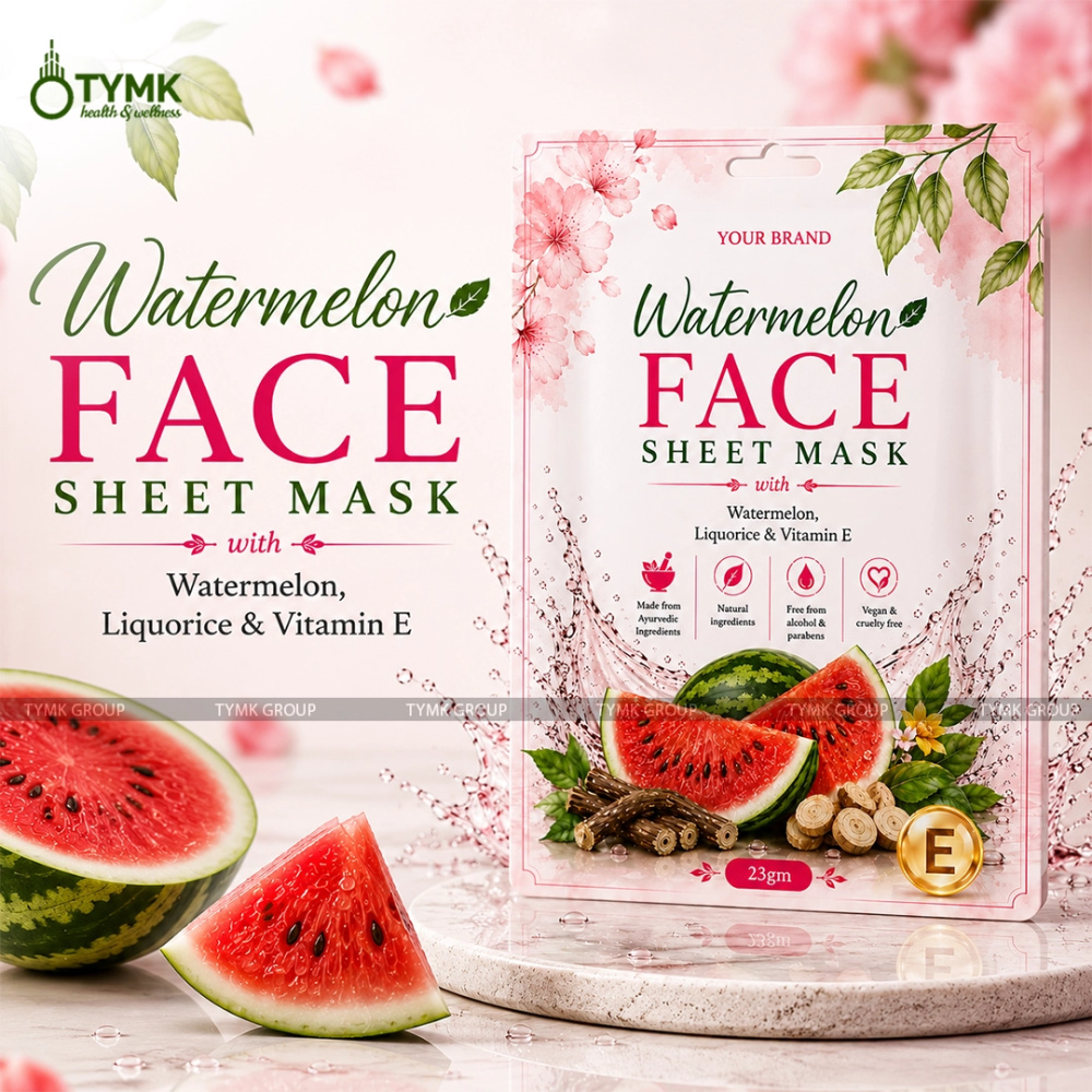 Watermelon Face Sheet Mask (98% Natural)