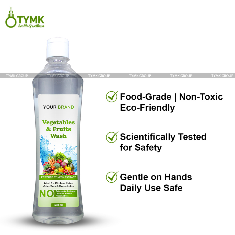 Vegetables & Fruits Wash (removes Chemicals & Pesticides)
