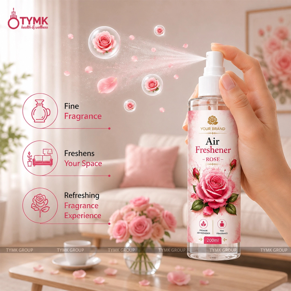Air Freshener - ROSE (Liquid Spray)