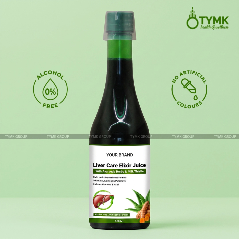 Liver Care Elixir Juice (With Ayurveda Herbs & Milk Thistle)