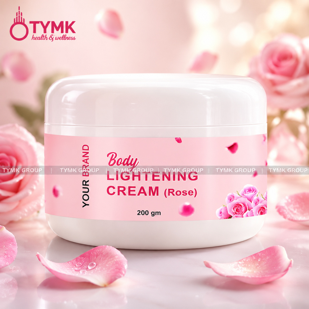 Body Lightening Cream (Rose, Honey & Milk)