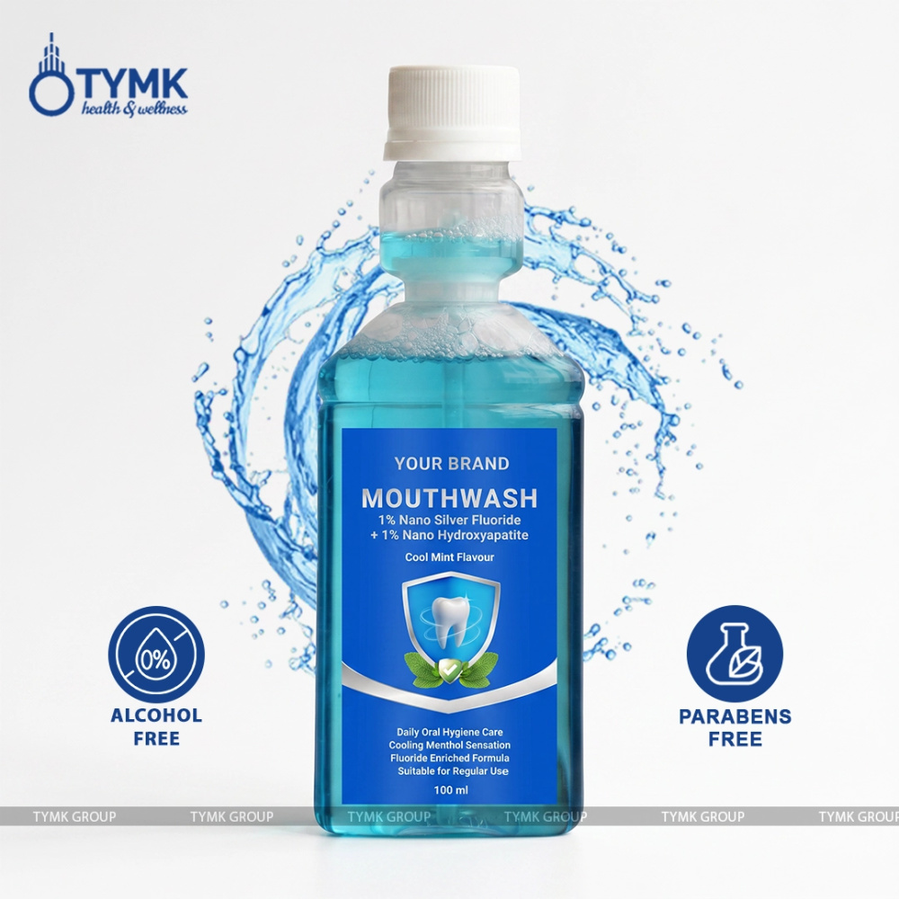 Mouthwash 1% NSF + 1% Nano Hydroxyapatite (Sulfate Free)